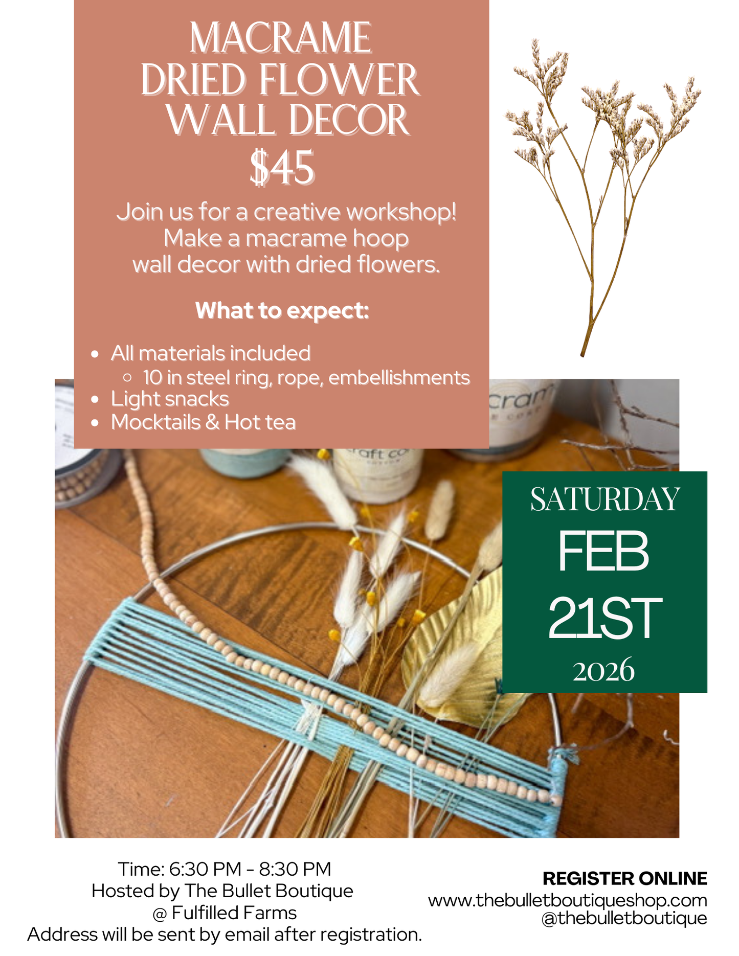 Macrame Creative Workshop