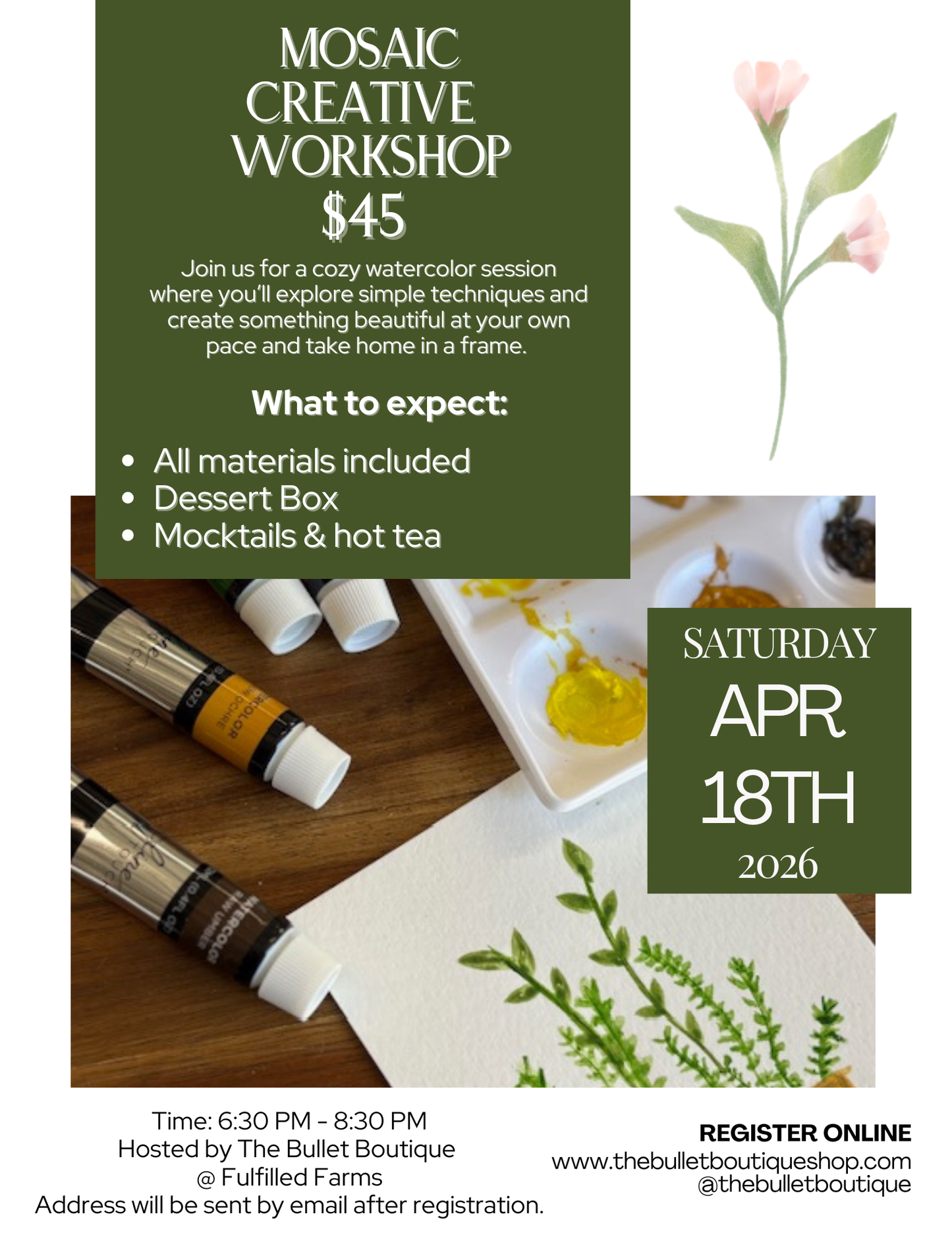 Watercolor Creative Workshop