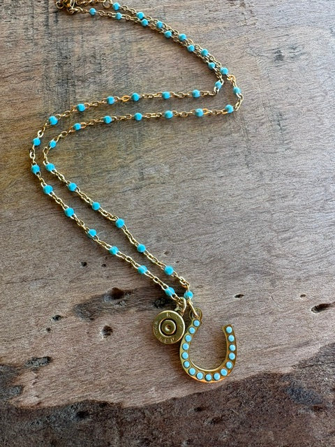 Turquoise Horseshoe